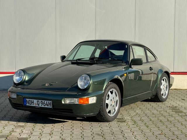 Porsche 964 C4 Oak Green Tannengrün met./ Leder Schiefer