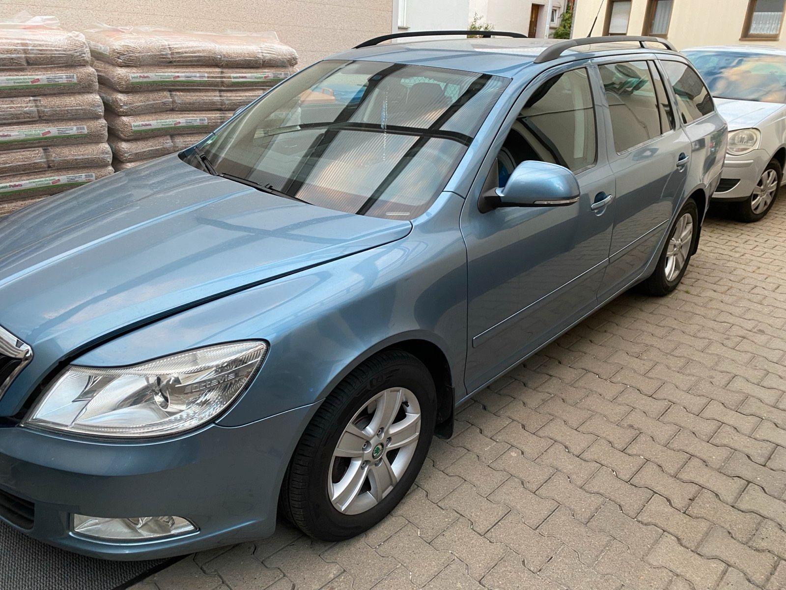 Skoda Octavia 2009 — rear view