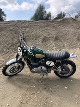 Triumph Green Legend Scrambler by FCR Customs - TRIUMPH SCRAMBLER