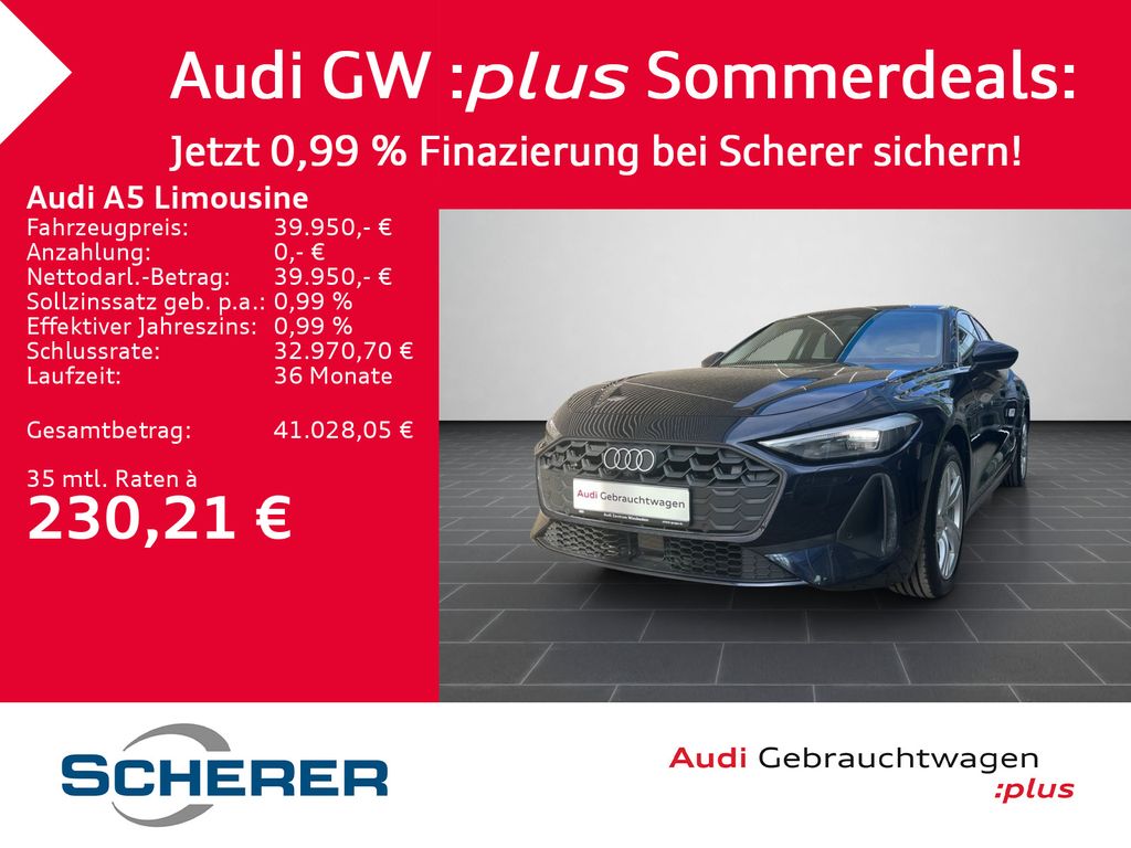 A5 Limousine TDI 150 kW S tronic Kamera