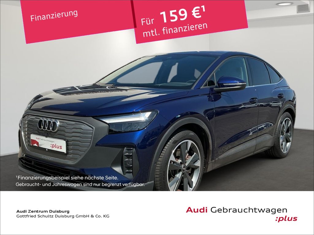 Audi Q4 e-tron Sportback HUD Digitales Cockpit LED AC