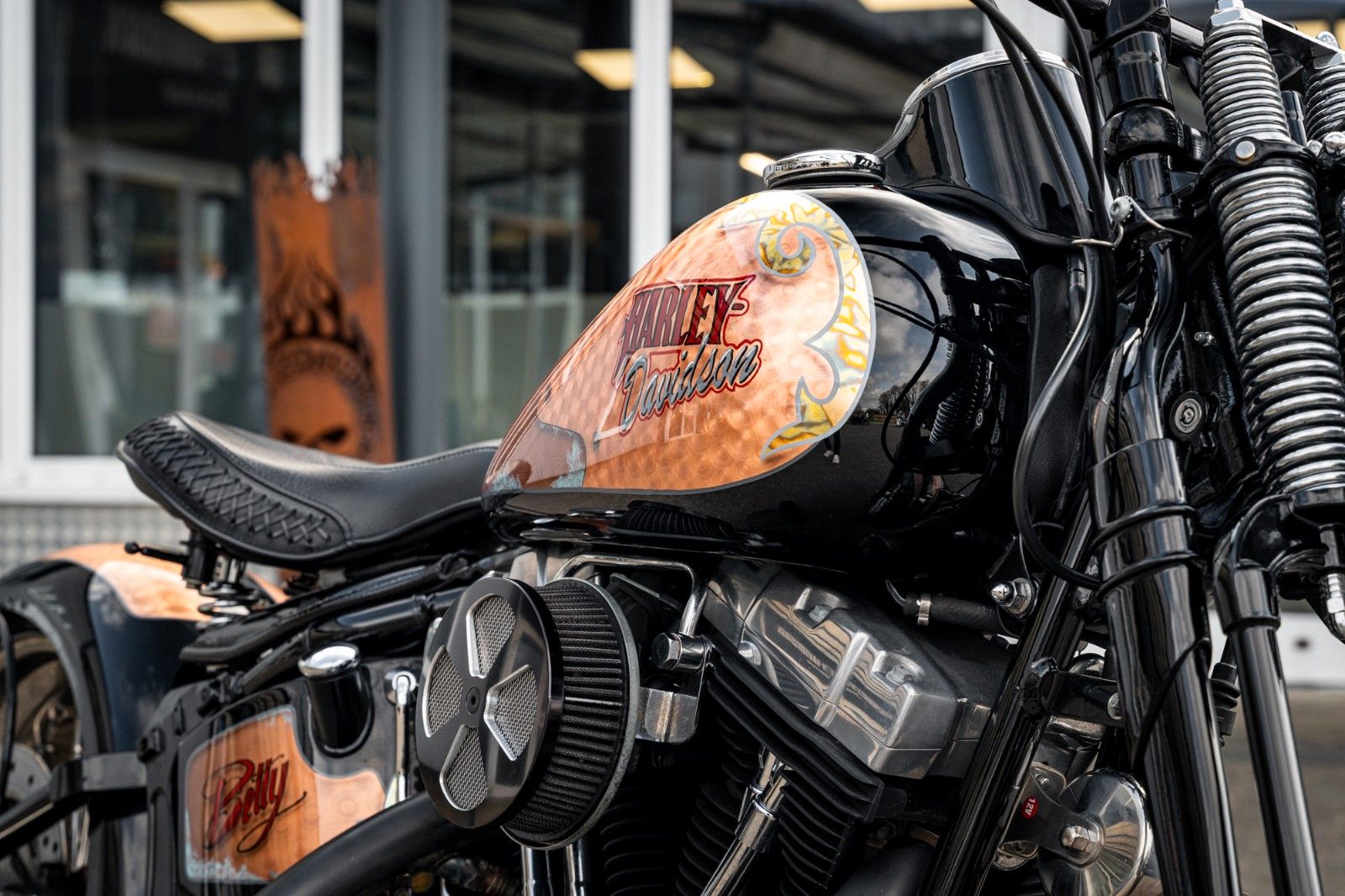 Fahrzeugabbildung Harley-Davidson SOFTAIL CROSS BONES CUSTOM FLSTSB - BIG SPOKE