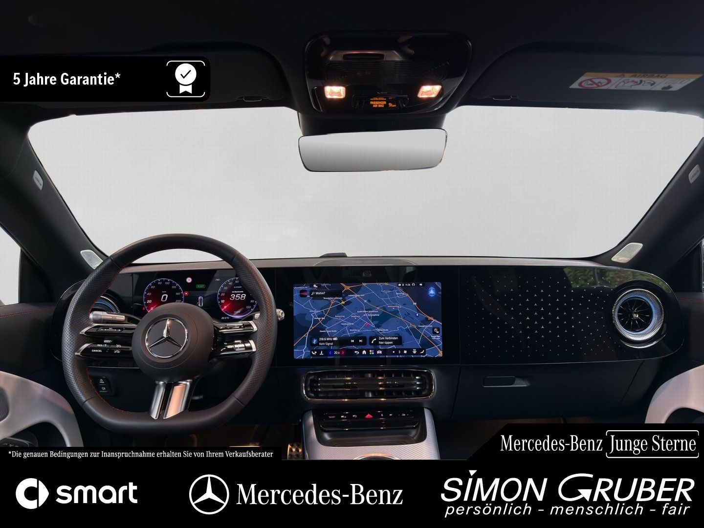 Fahrzeugabbildung Mercedes-Benz CLA 250+ EQ AMG Night Burm Memo MBeam DA AHK
