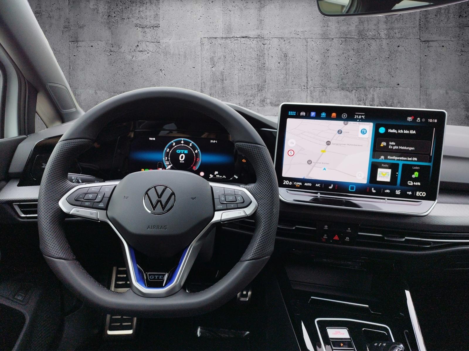 Volkswagen Golf VIII GTE 1.5TSIeHybrid 5JG/KEYLESS/HUD/LED+, миниатюра 9