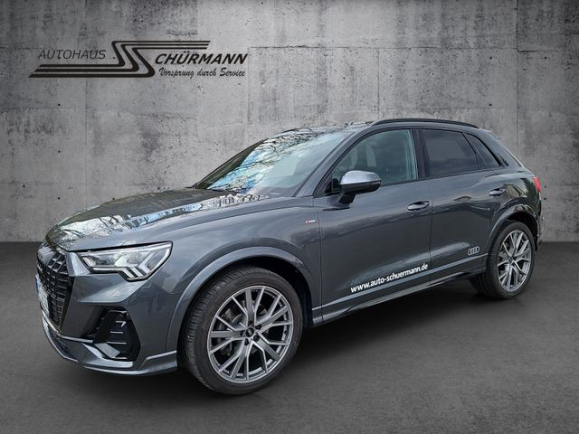 Q3 40 TFSI quattro S tronic S line schwarz Optik