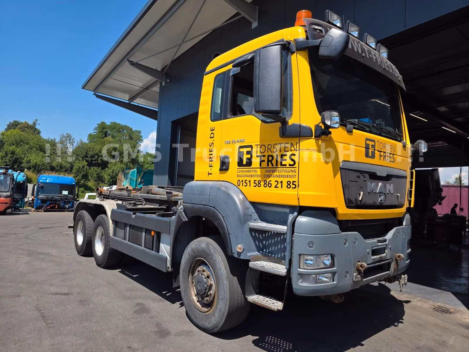 MAN TGS 33.440 / 6X6 / Full Steel / E5