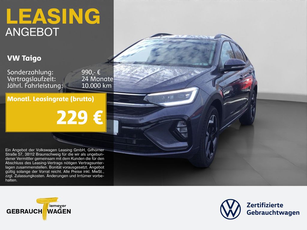 Taigo 1.5 TSI DSG R-Line IQ.LIGHT AHK NAVI KAMER