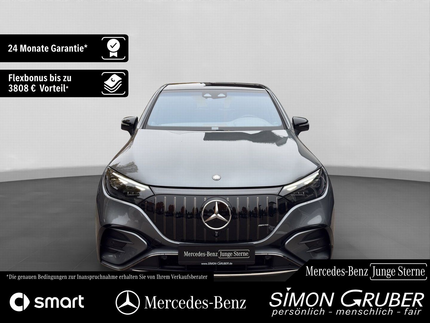 Fahrzeugabbildung Mercedes-Benz EQE 43 4M SUV AMG Night Pano HUD Sitzklima Nappa