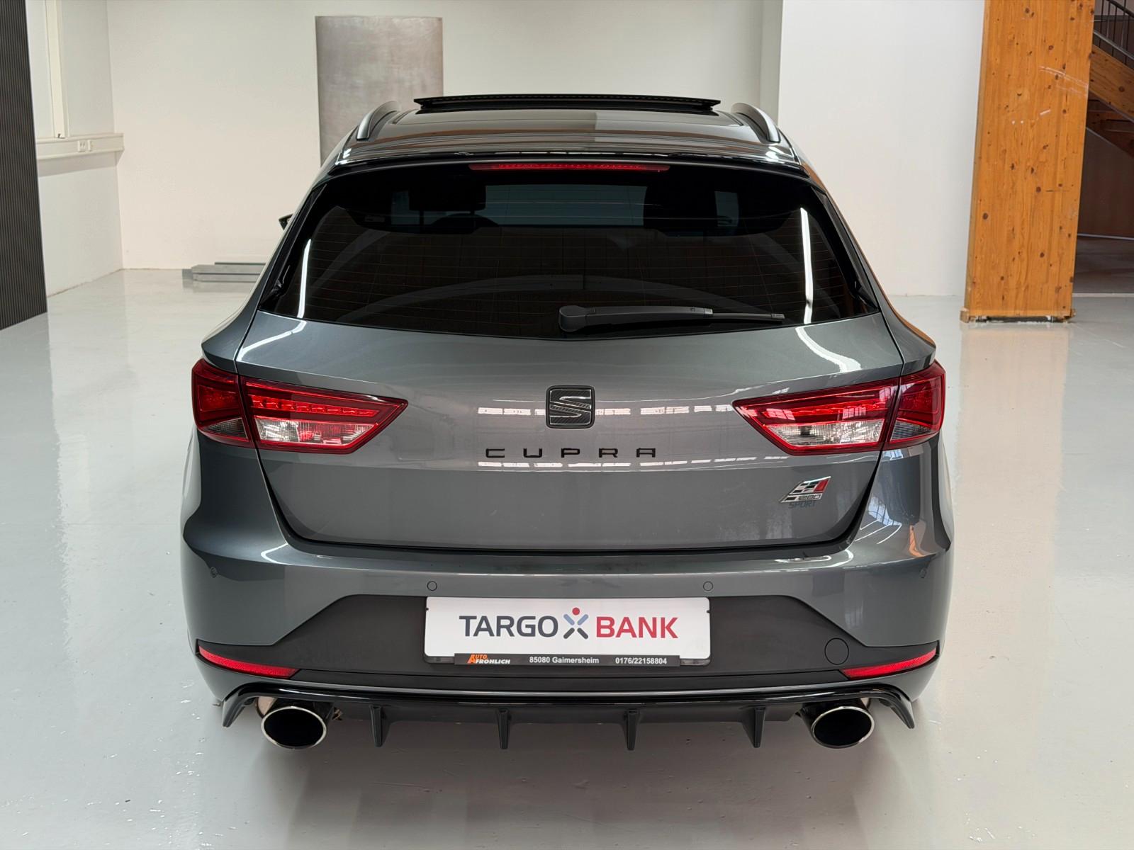 Seat Leon ST Cupra 280 ch DSG – Toit panoramique – Baquets Alcantara – DCC – LED – GPS