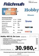 Hobby De Luxe 495 UL Vorb. Autarkie / Mover - Hobby De Luxe 495 UL