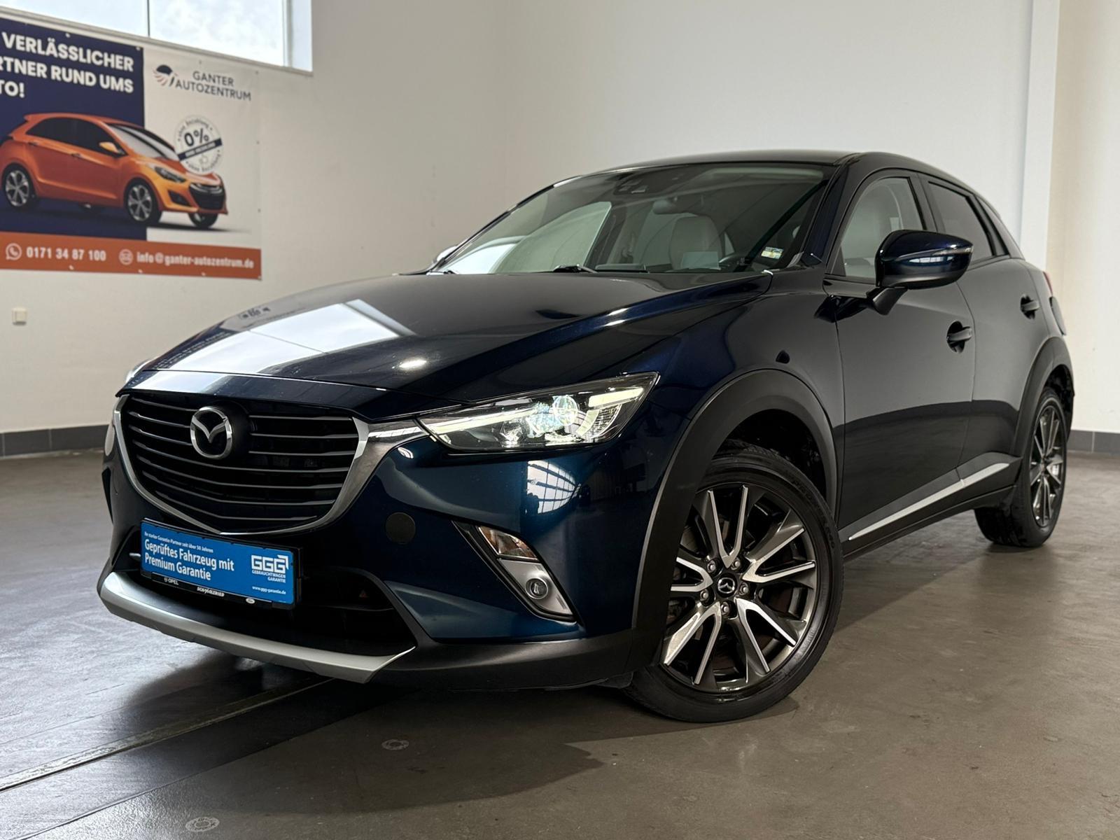 Mazda CX-3 Sports-Line AWD 1.5 D LEDER+HUD+LED+RFK