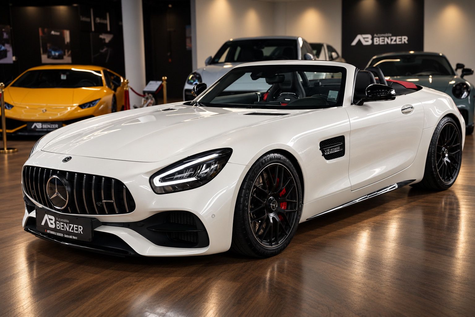 Fahrzeugabbildung Mercedes-Benz AMG GT C Roadster *Perf-Sitze*Burmester*NightPak