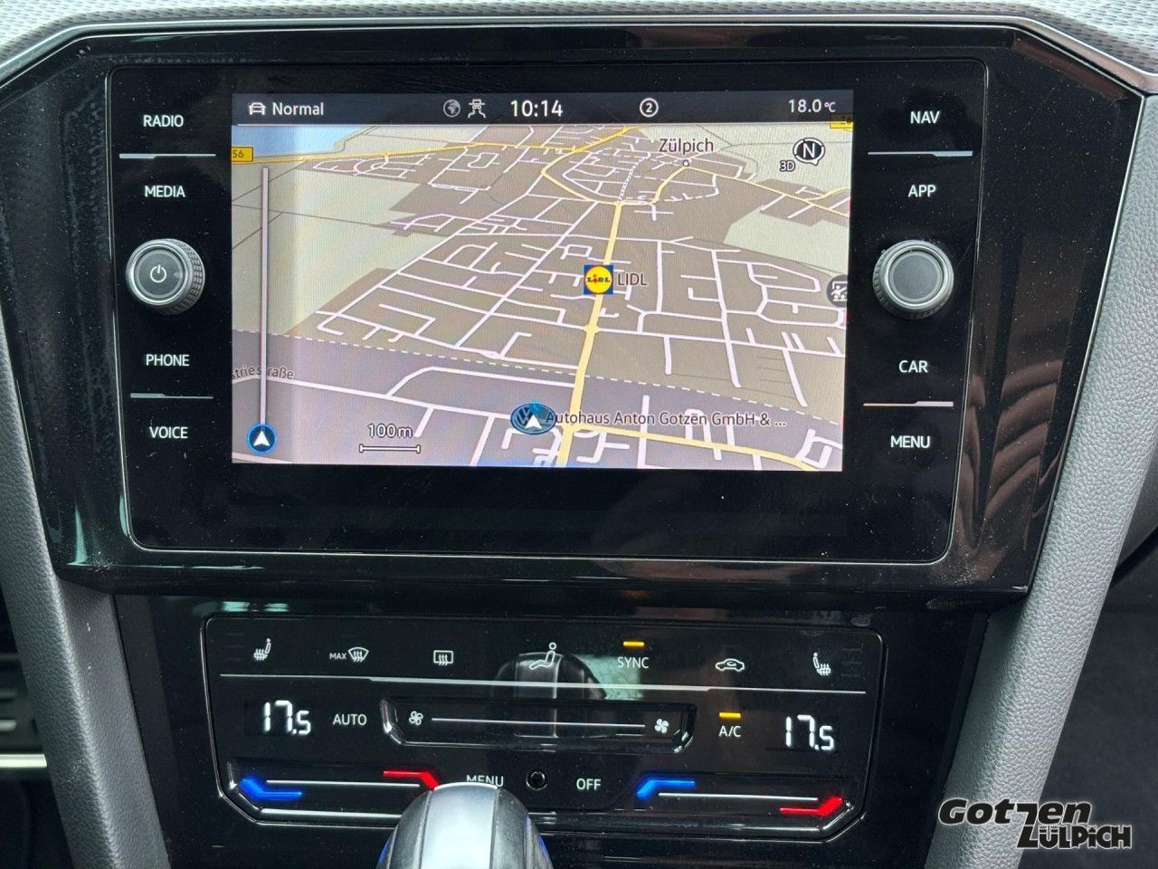 Fahrzeugabbildung Volkswagen Passat Variant Alltrack 4Motion Rear View AHK