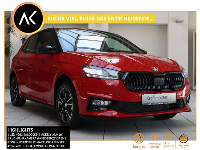 Skoda Fabia 1.0 TSI Monte Carlo 116PS-LED Kamera PDC