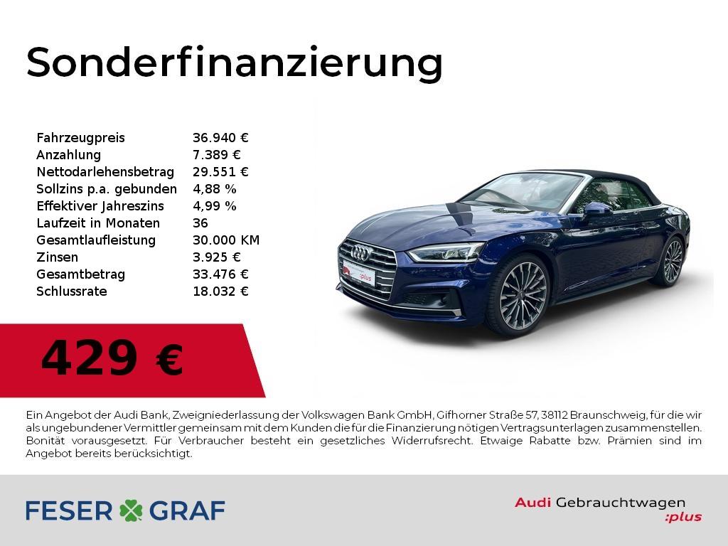 Audi A5 Cabriolet Design 3.0TDI quattro Matrix/4xSHZ/