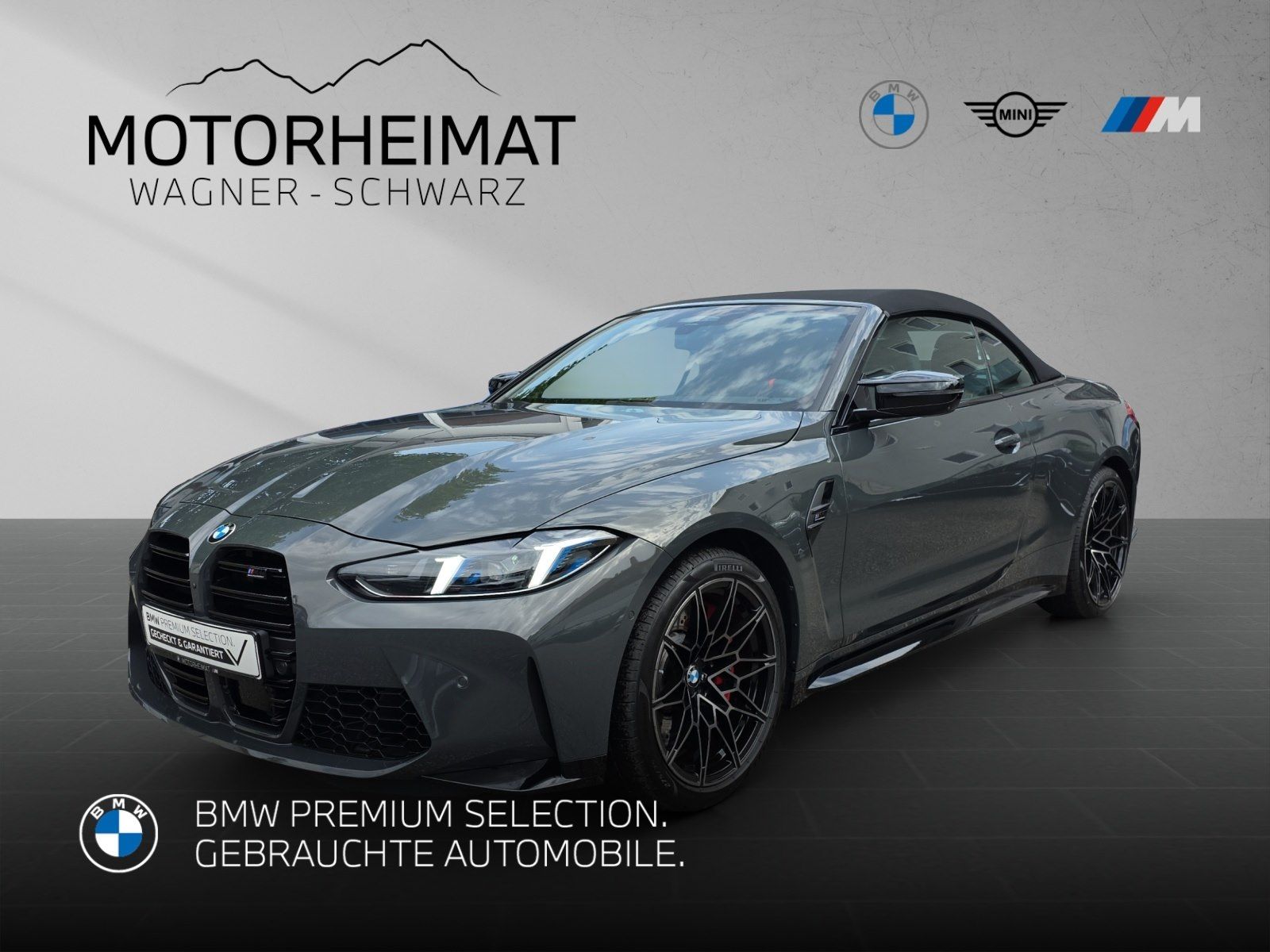 BMW M4 Competition M Bremse Rot Carbon 360° ACC 2,99 foto 1
