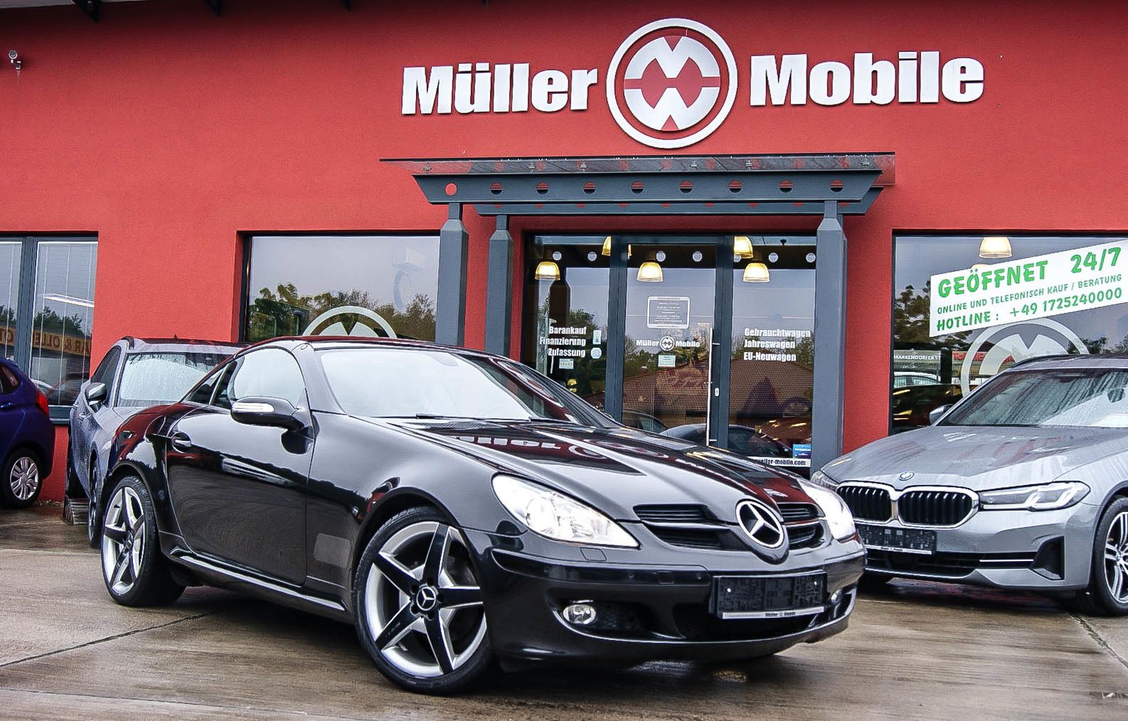 Fahrzeugabbildung Mercedes-Benz SLK 200 K Aut. DESIGNO LEDER XENON NAVI AIRSCARF