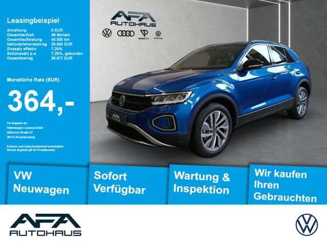 VW T-Roc 1.0 TSI GOAL LED*Navi*ACC*RFK*DC*App-Conn.