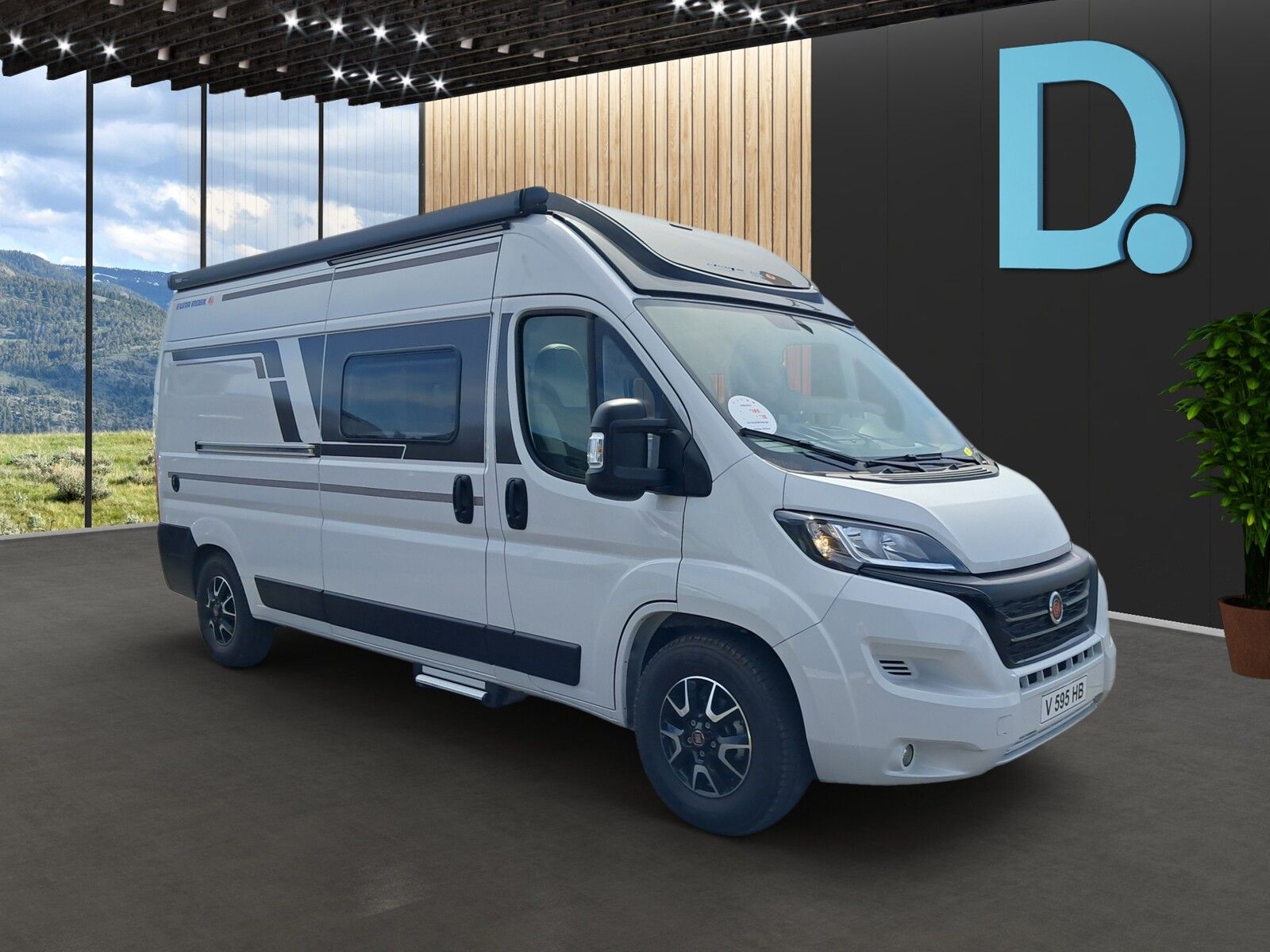 Fahrzeugabbildung Eura Mobil Van V 595 HB RFK, Radio DAB, Klimaauto, Solar,