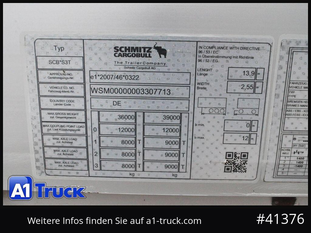 Schmitz Cargobull SCB  24, Mega, Speed Curtain, VDI 2700, verzinkt