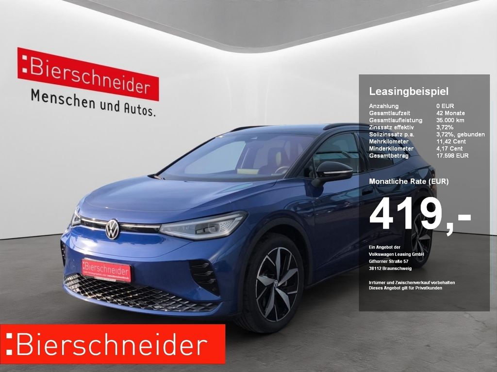 Volkswagen ID.4 4Mo. GTX 82 kWh MATRIX-LED NAVI WÄRMEPUMPE