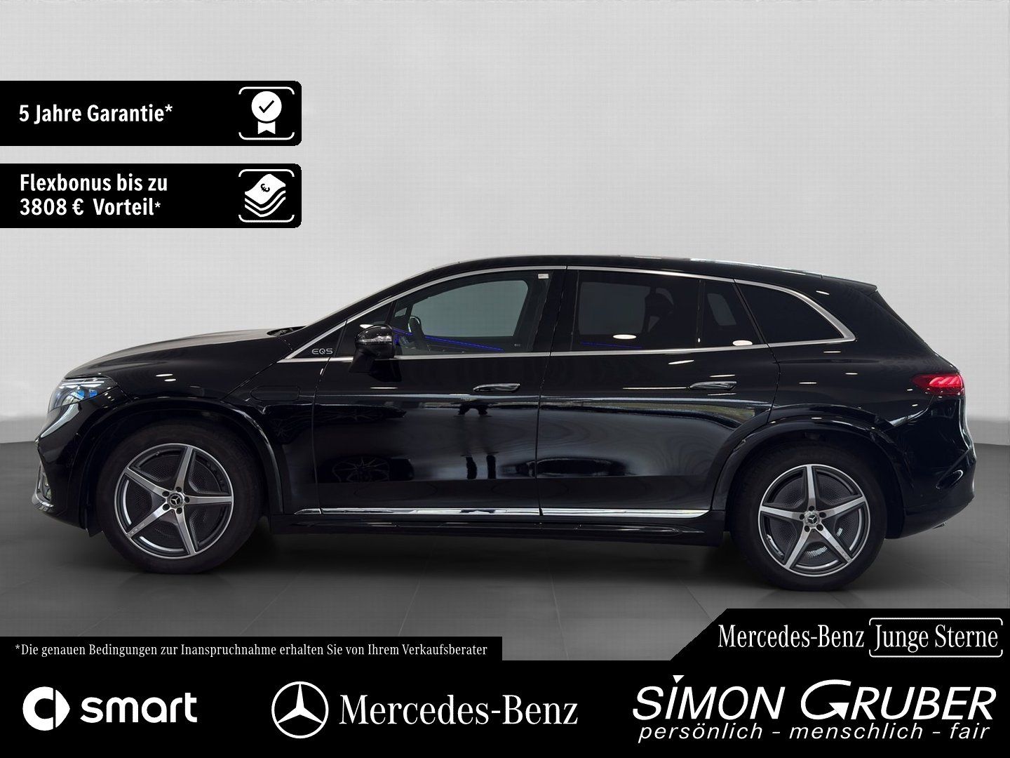Fahrzeugabbildung Mercedes-Benz EQS 450+ SUV AMG Massage Sitzklima AHK 118Kwh