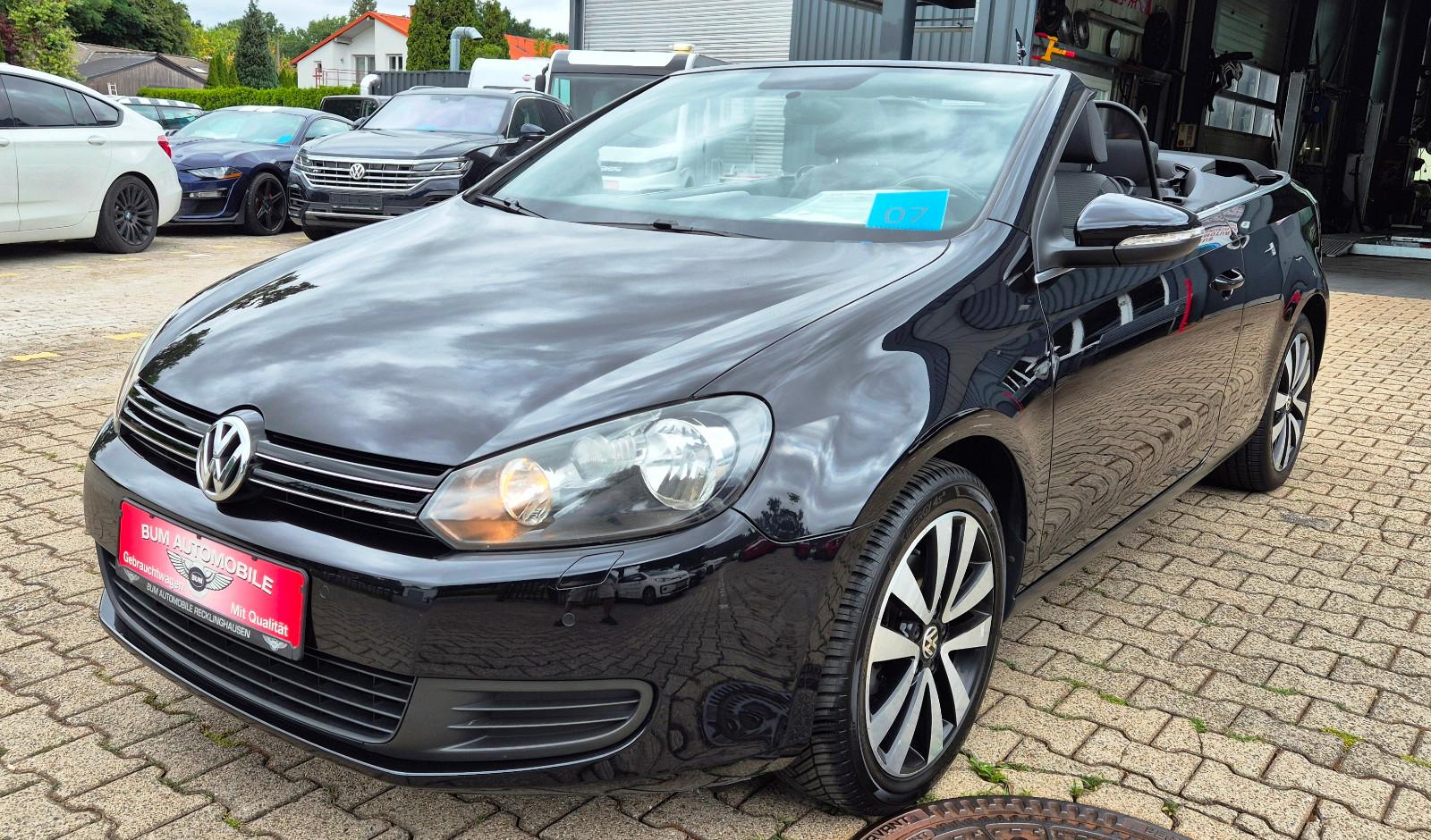 Volkswagen Golf VI Cabriolet Basis 8xbereift KLIMA PDC