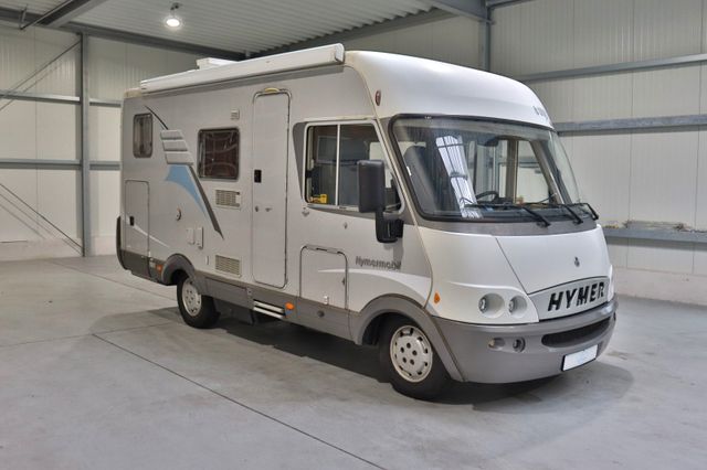 HYMER / ERIBA / HYMERCAR B 504/Festbett+Hubbett/Klima/DPF-Grün