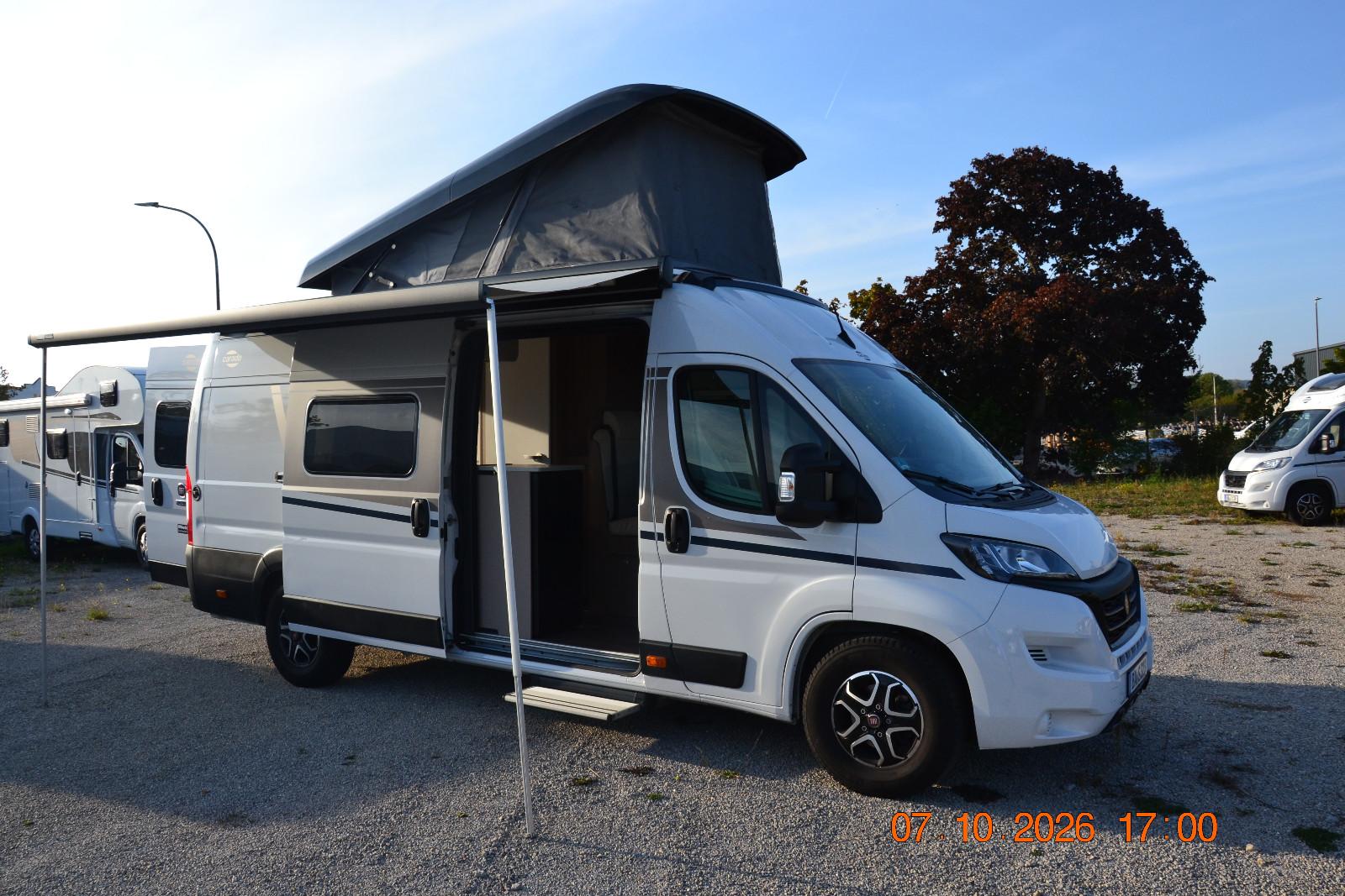 Carado CV 640 mit Aufstelldach