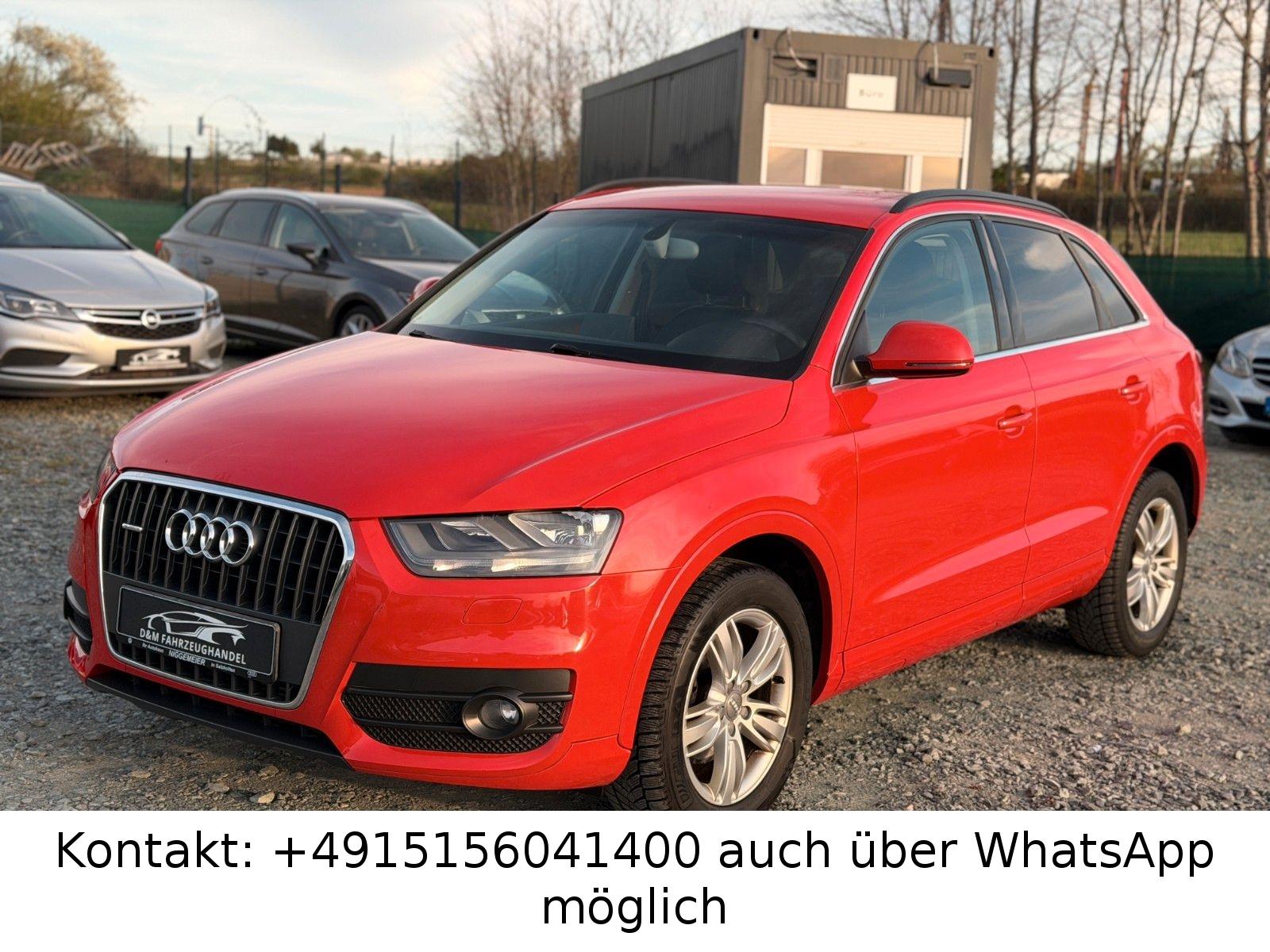 Audi Q3 2.0 TDI quattro 1Hand Voll Service Leder