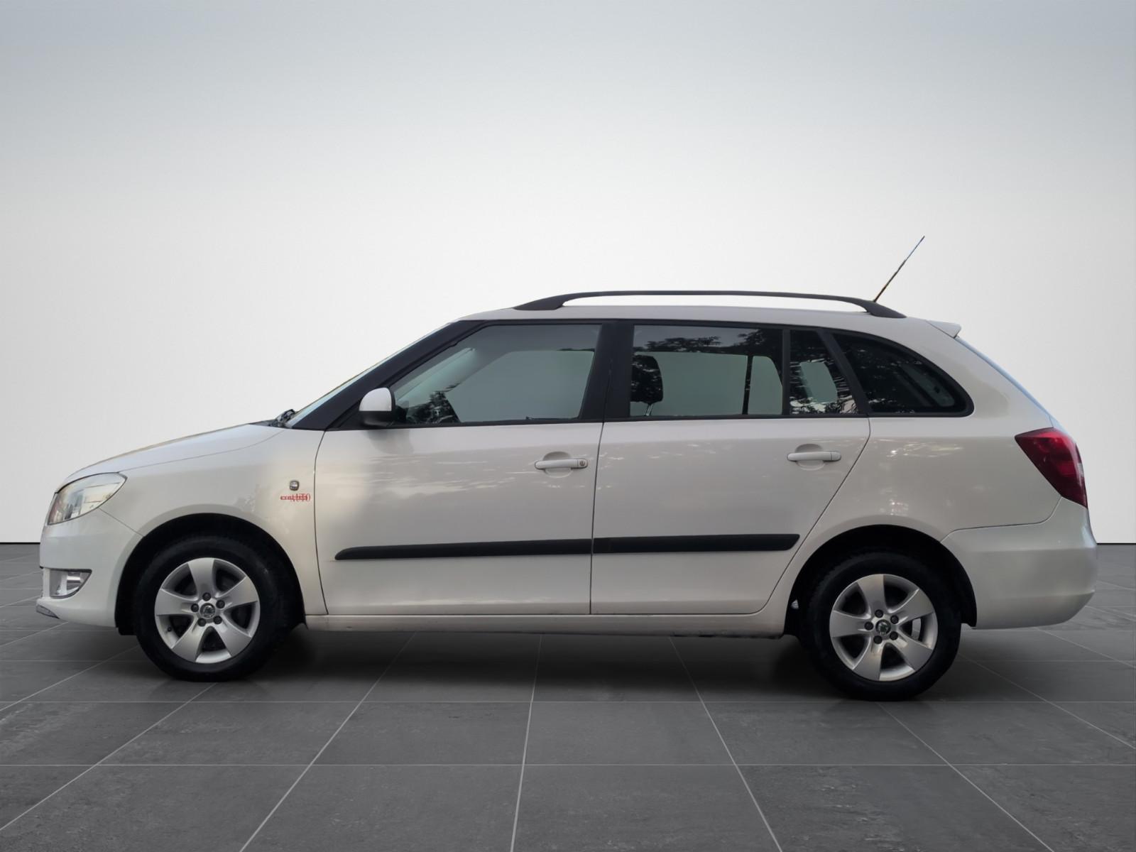 Skoda Fabia 2011 — rear view