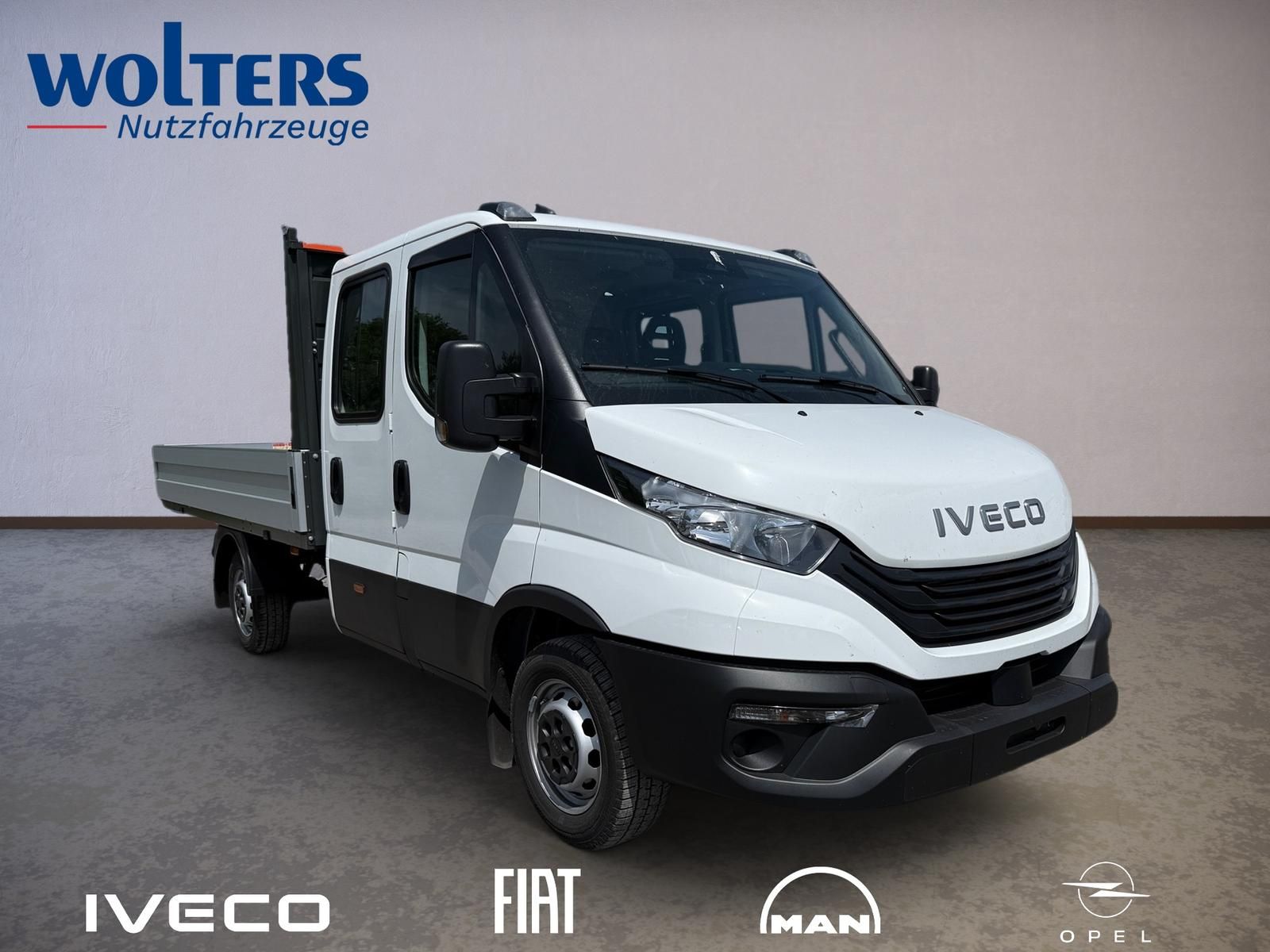 Fahrzeugabbildung Iveco Daily 35S14BA8 D Doka Pritschenwagen