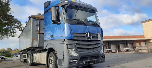 Mercedes-Benz Actros 1843LS 4x2 G.Haus/Hochdach Kipphyd./2-Kre