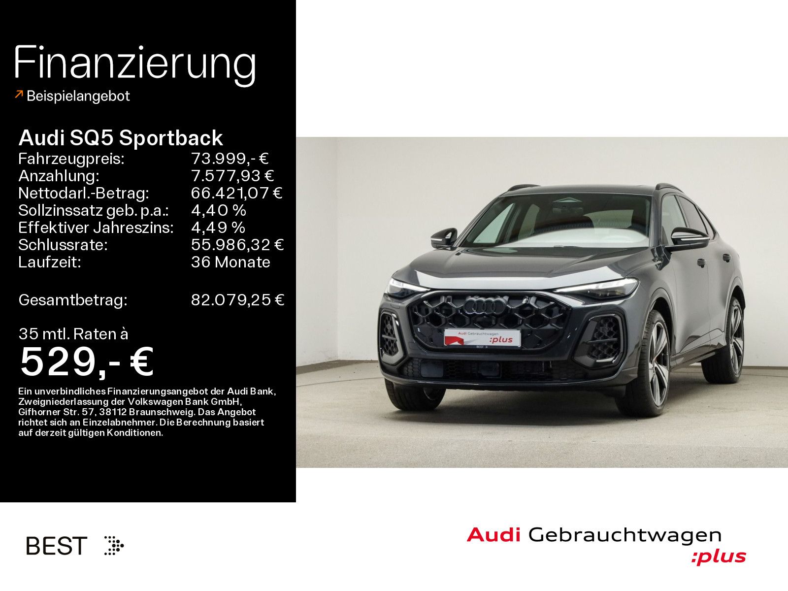 Audi SQ5 Sportback TFSI S-LINE*EDITION-ONE*NAVI*MATRI