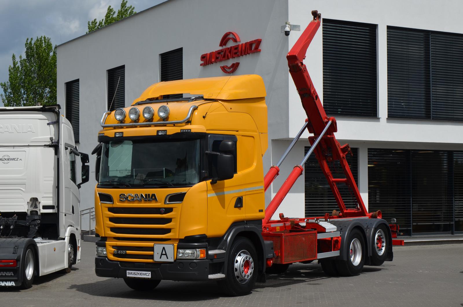 Scania 6x2 HAKOWIEC / MEILLER / OŚ POD/9380