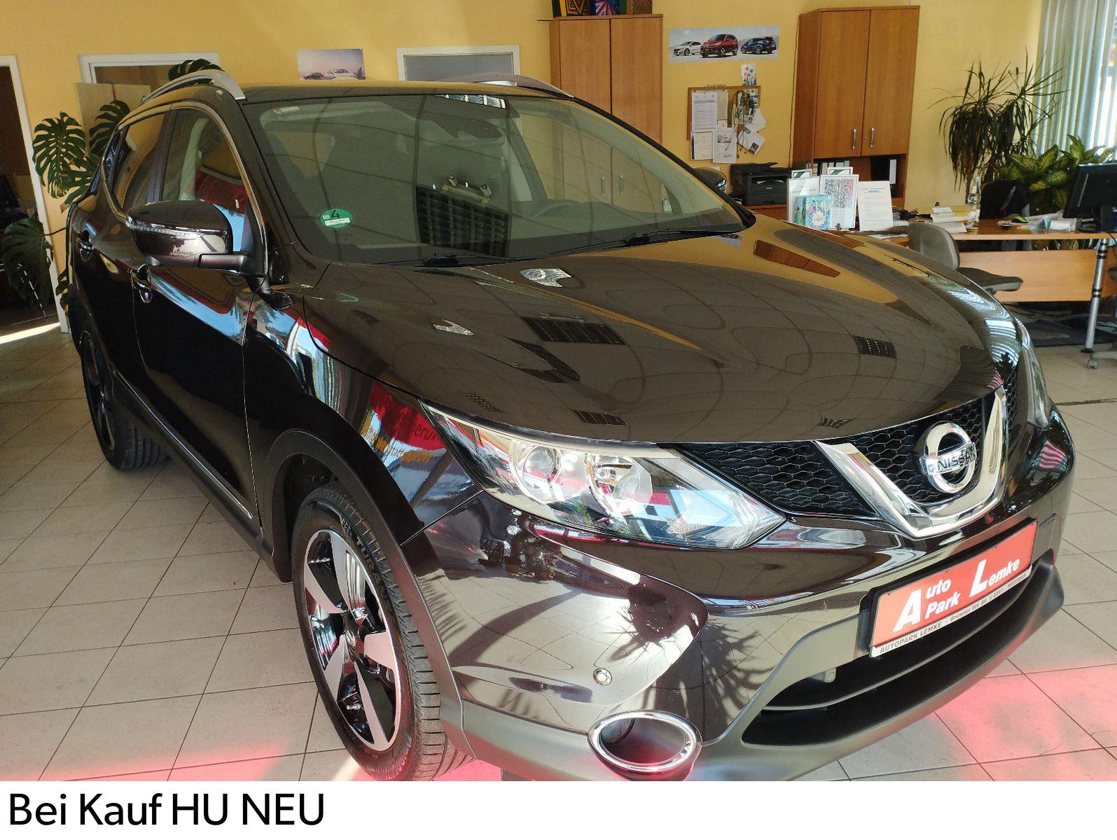 Nissan Qashqai 360°-Bluetooth-Navi-Tempo-SH-Pano.dach-