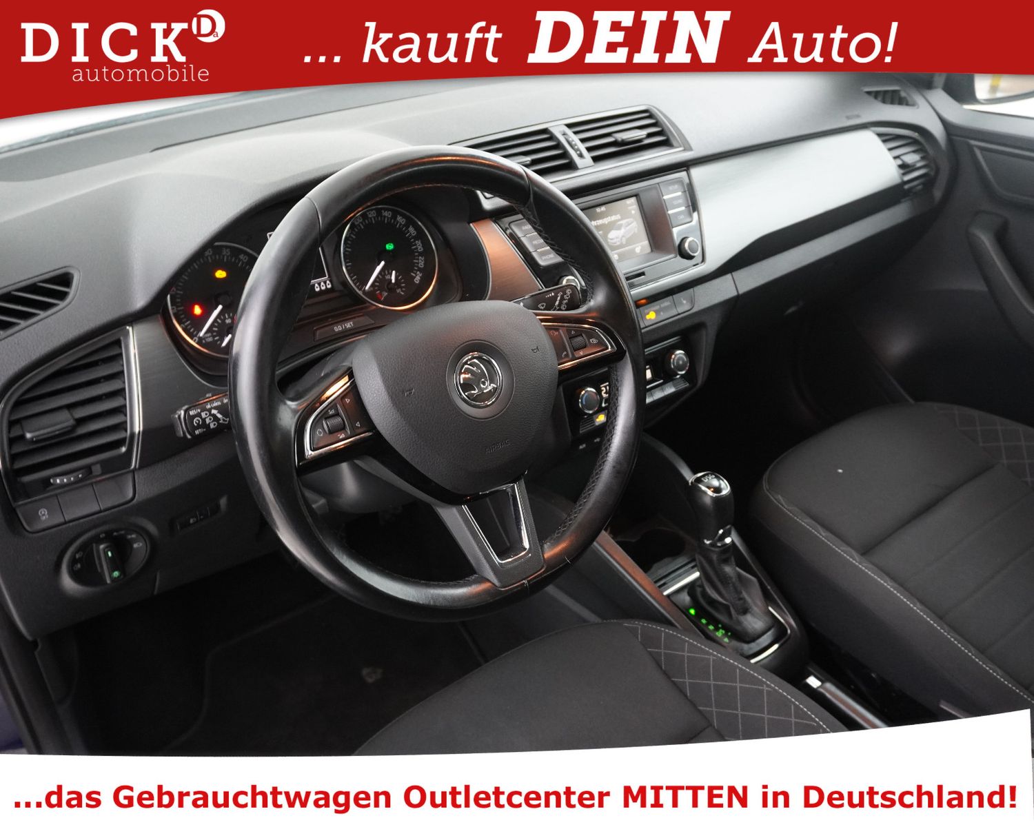 Fahrzeugabbildung SKODA Fabia Com 1.4d DSG Style GEPFLEGT+SHZ+AHK+TEMP+