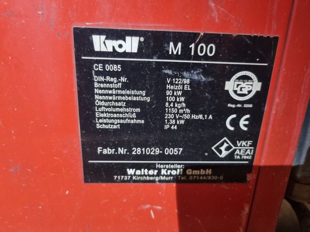 Другие Hallenheizgeräte Diesel / Gas von 10 KW bis 150