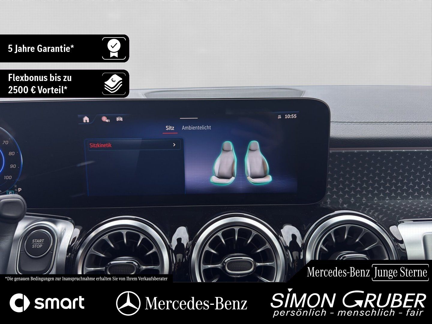 Fahrzeugabbildung Mercedes-Benz EQB 350 4M AMG Pano HUD Burm 7Sitzer 360° Magno