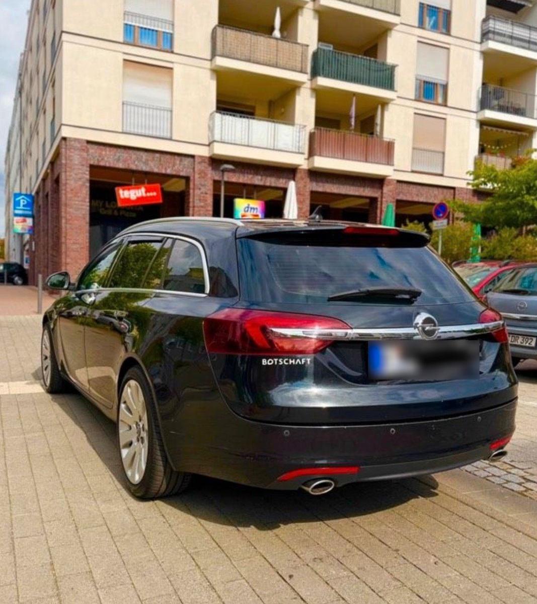 Opel Insignia 2014 — engine 194 HP (143kW)
