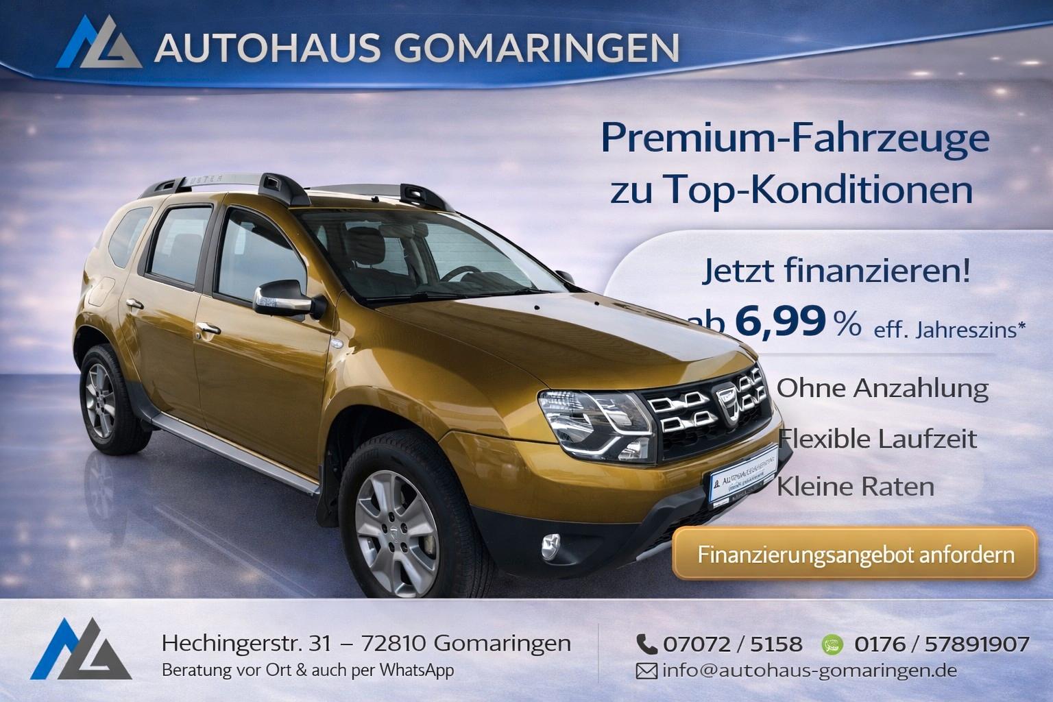 Dacia Duster I Prestige 4x4*AHK*LEDER*NAVI*KAMERA*FES*