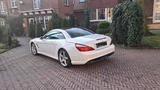 Mercedes-Benz SL 350 AMG line 2te Hd Unfallfrei Scheckheft - weiße Mercedes-Benz SL 350