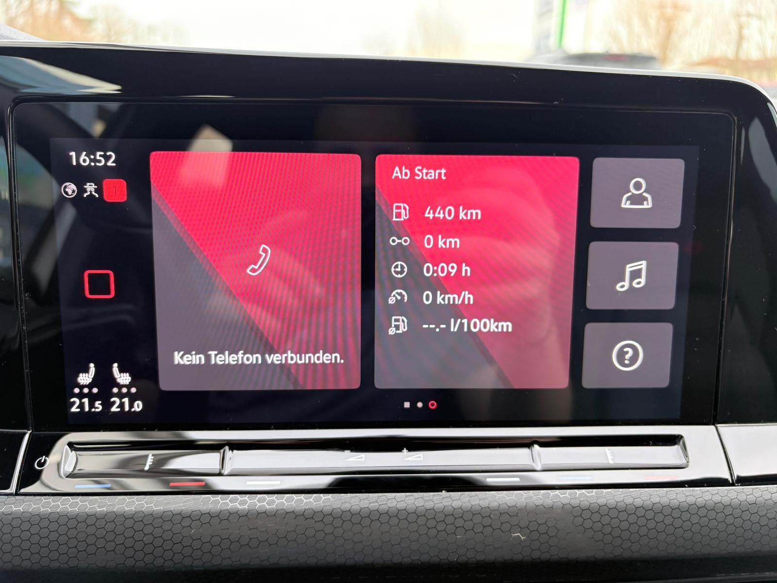 Volkswagen Golf VIII GTI LED, Pano, миниатюра 23