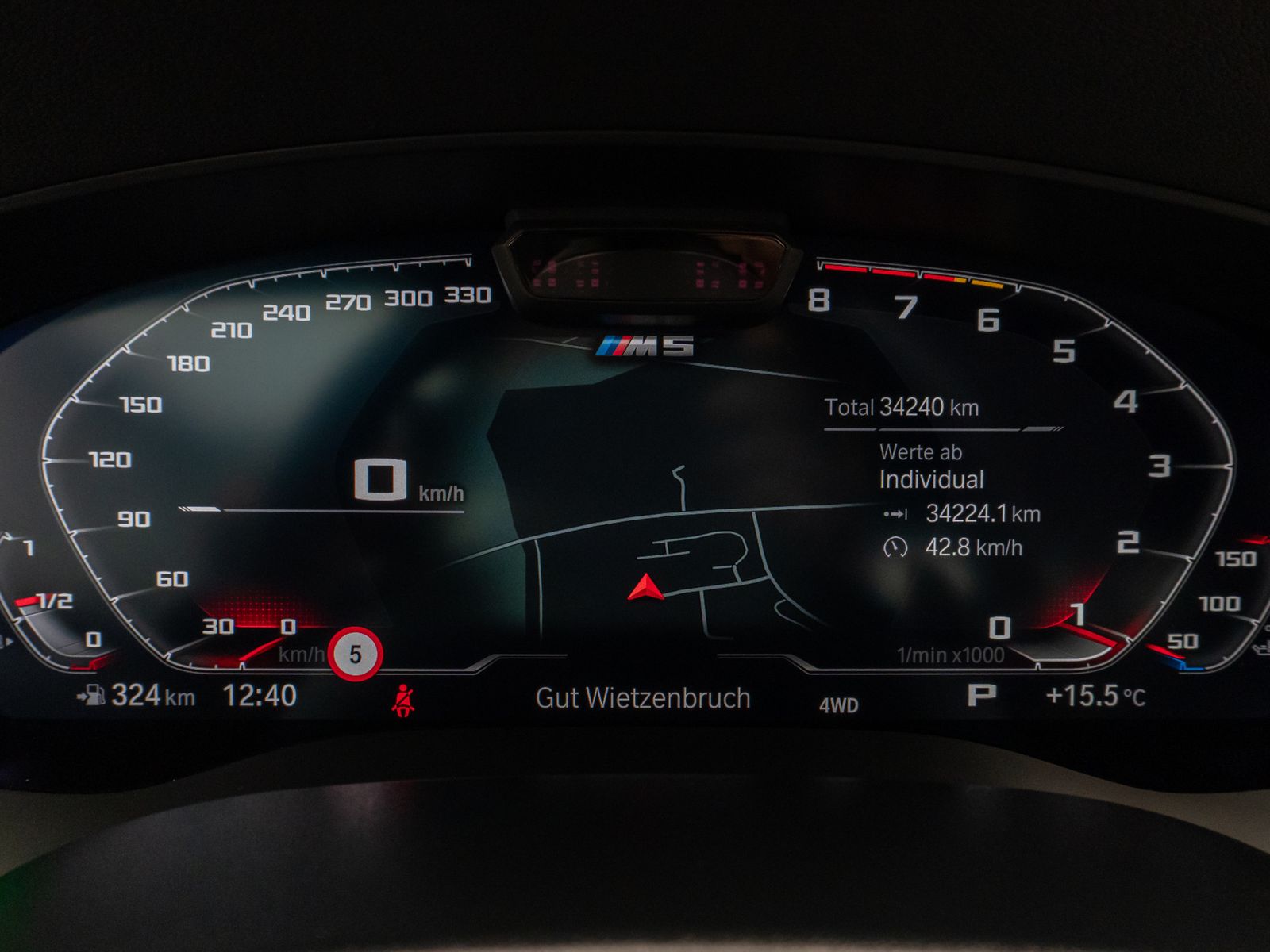 Fahrzeugabbildung BMW M5 Competition xD 360°HUD DAB B&W SoftCl Komfort