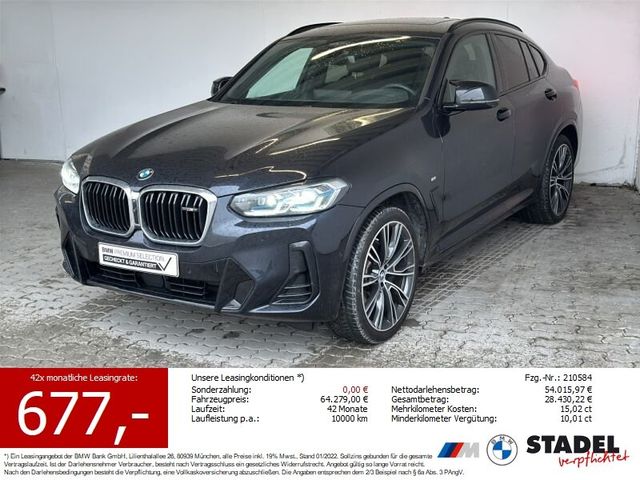 BMW X4 M40d Navi.Laser.Standhz.HuD.AHK.360°.ACC.Pano