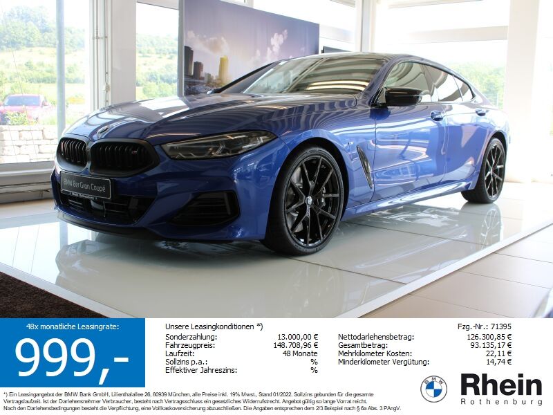 BMW M850i xDrive Gran Coupé 28% Nachlass
