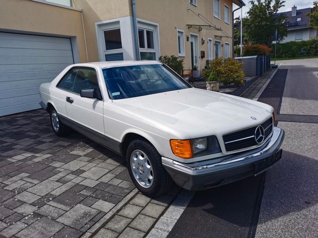 Mercedes-Benz 500 SEC Coupe, 2.HD, Nachlackierungsfr., Klima