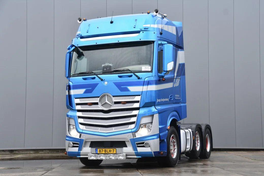 Mercedes-Benz Actros 2545 6x2 - NEW TACHO - AIRCO - CAB HEATER