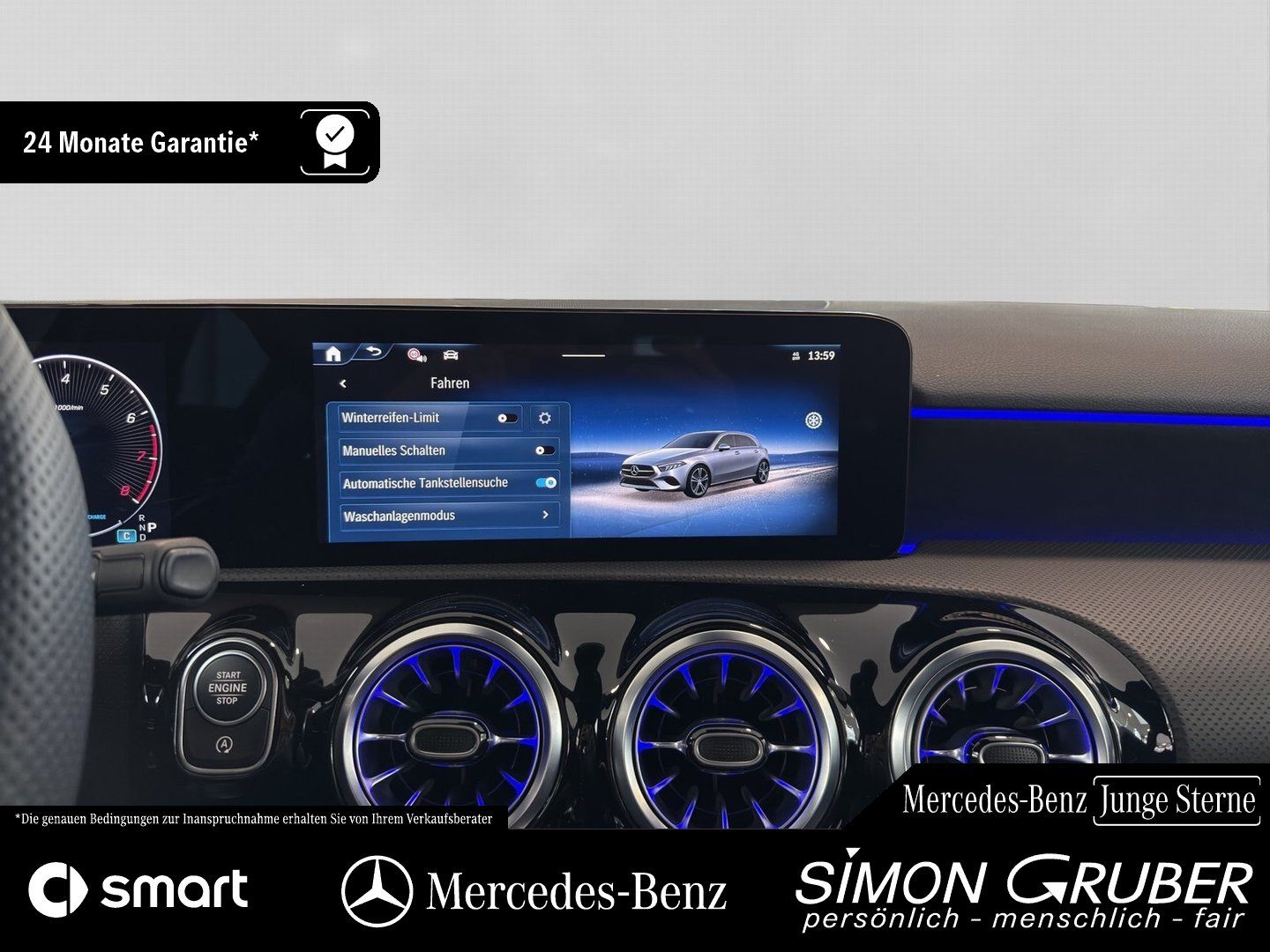 Fahrzeugabbildung Mercedes-Benz A 200 AMG Line KeyGo MultiBeam Kamera Distronic