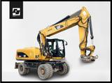 CAT M322D Mobilbagger OilQuick OQ70/55 TOP - CAT Raupe/Dozer D5